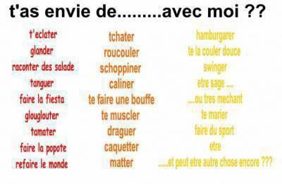 twa ta envie de koi avc mwa?