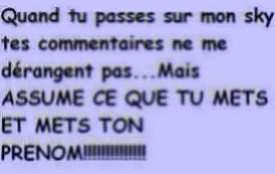 met ton prenom et ta rien a dire...